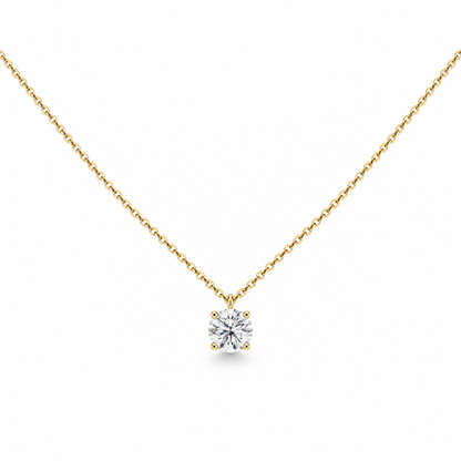 1.10 CT SOLITAIRE NECKLACE