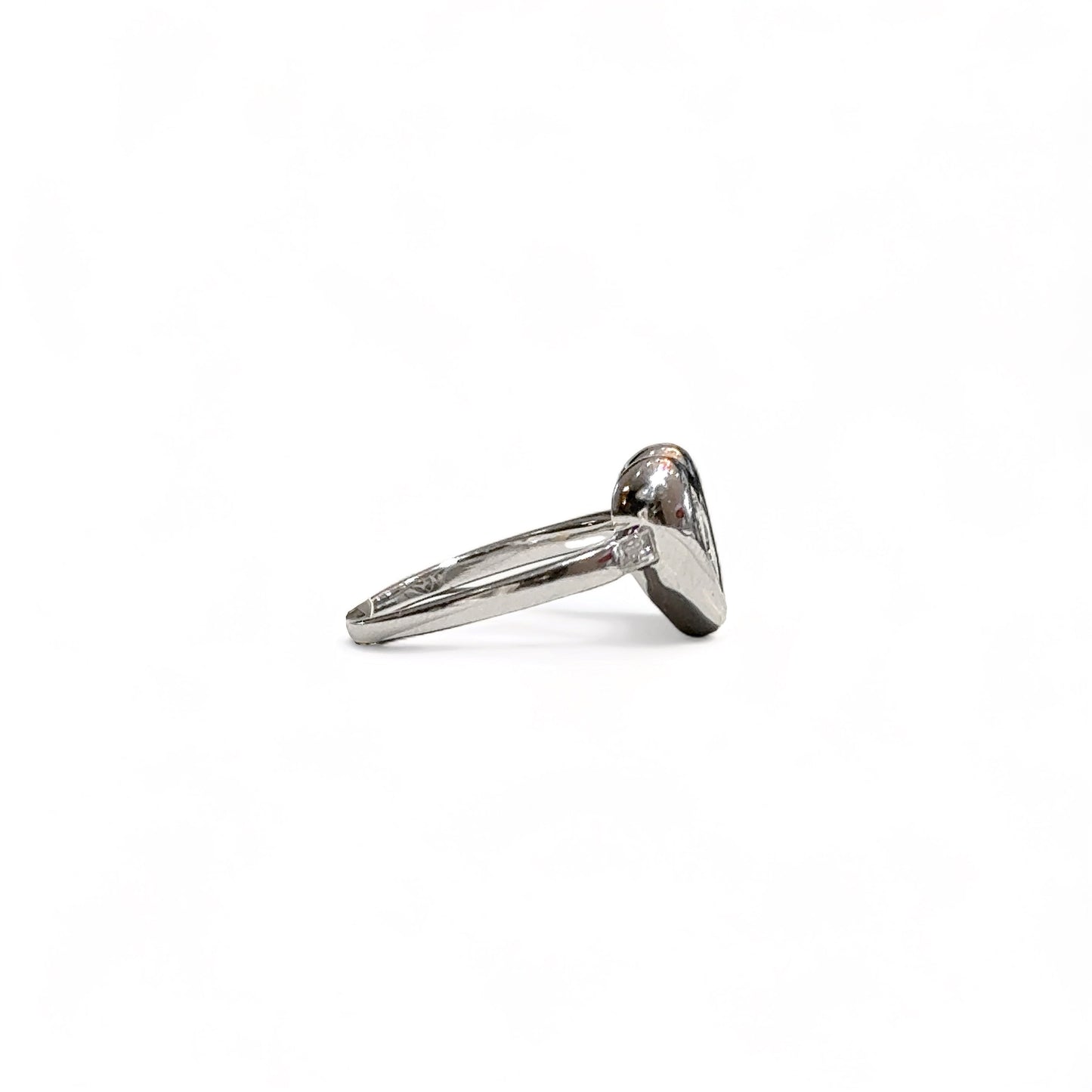 Diamanten Hart Knoop Ring 
