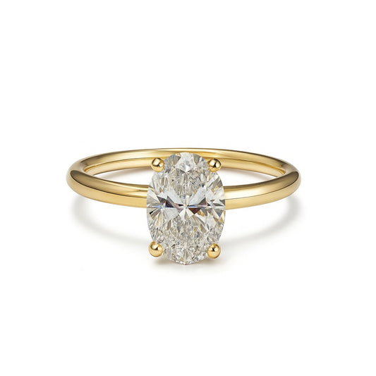 1.06 CT OVAL SOLITAIRE