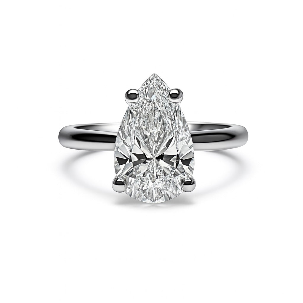 1.74 CT PEAR SOLITAIRE