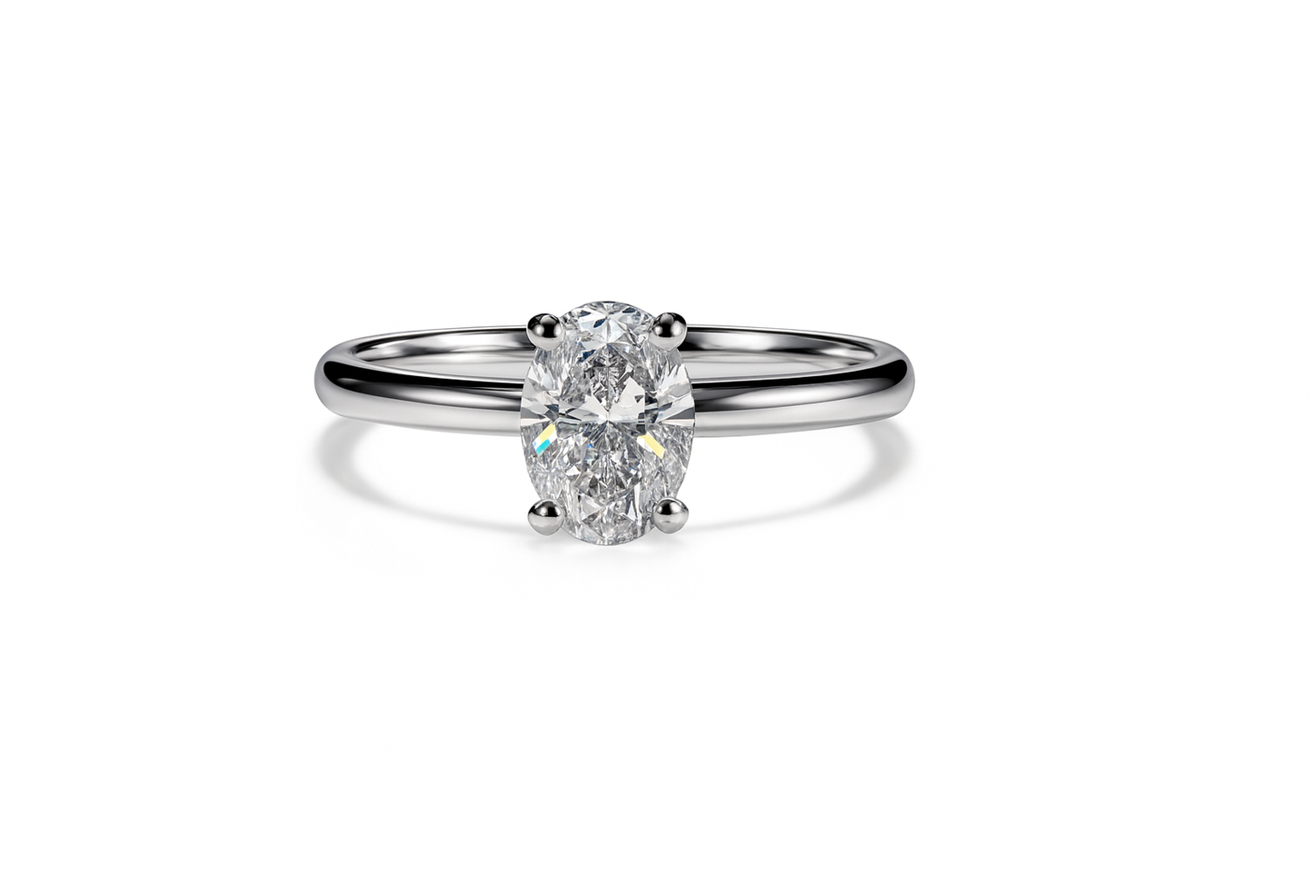 1.10 CT OVAL SOLITAIRE