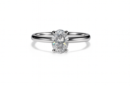 1.10 CT OVAL SOLITAIRE