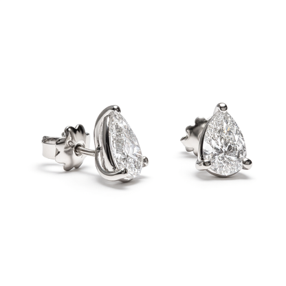 PEAR STUD EARRINGS