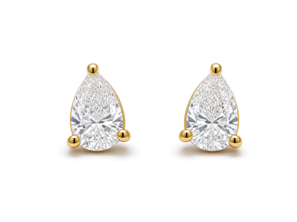 PEAR STUD EARRINGS