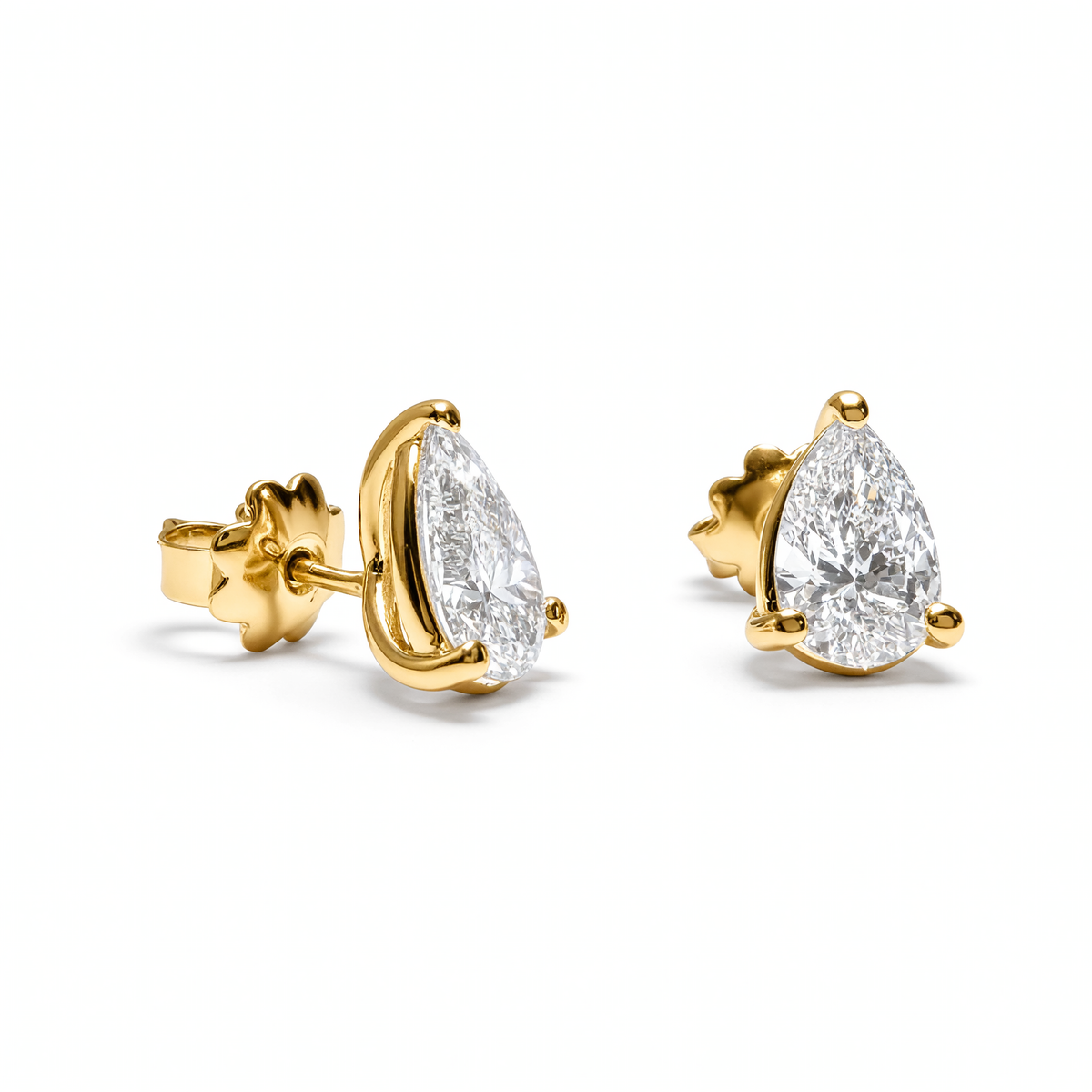 PEAR STUD EARRINGS