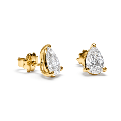 PEAR STUD EARRINGS