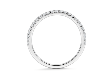 1.5MM HALF ETERNITY RING