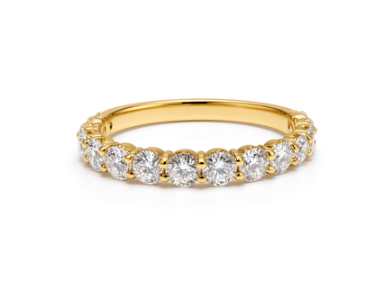 2.6MM HALF ETERNITY RING