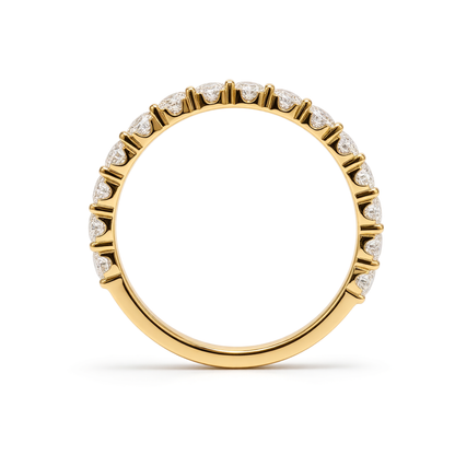 2.6MM HALF ETERNITY RING