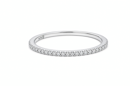 1.5MM HALF ETERNITY RING