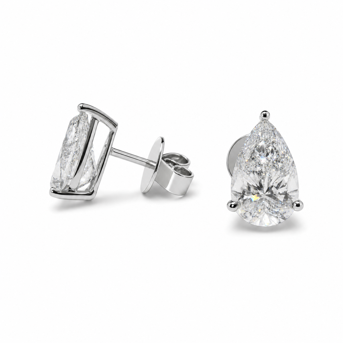 PEAR STUD EARRINGS