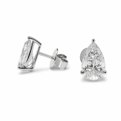 PEAR STUD EARRINGS