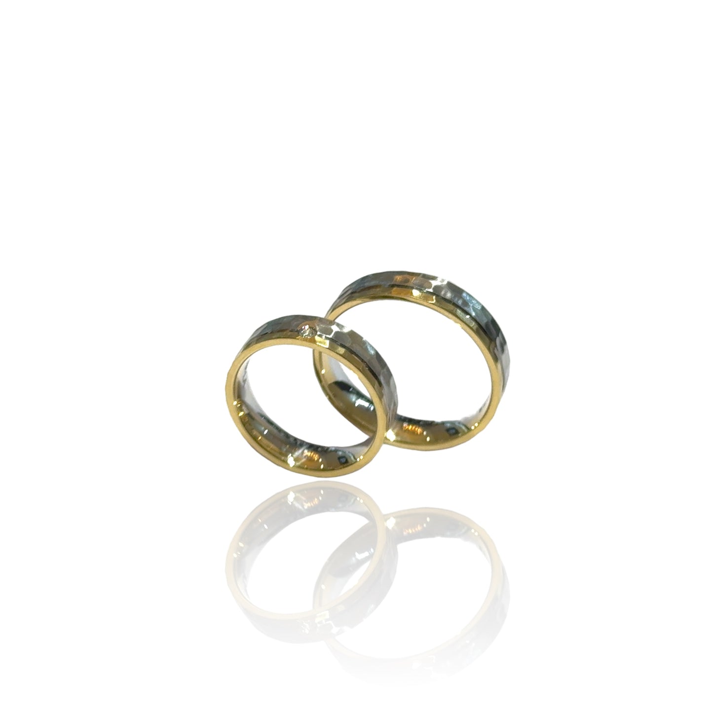 5mm Comfort Fit Trouwringen Met Diamant