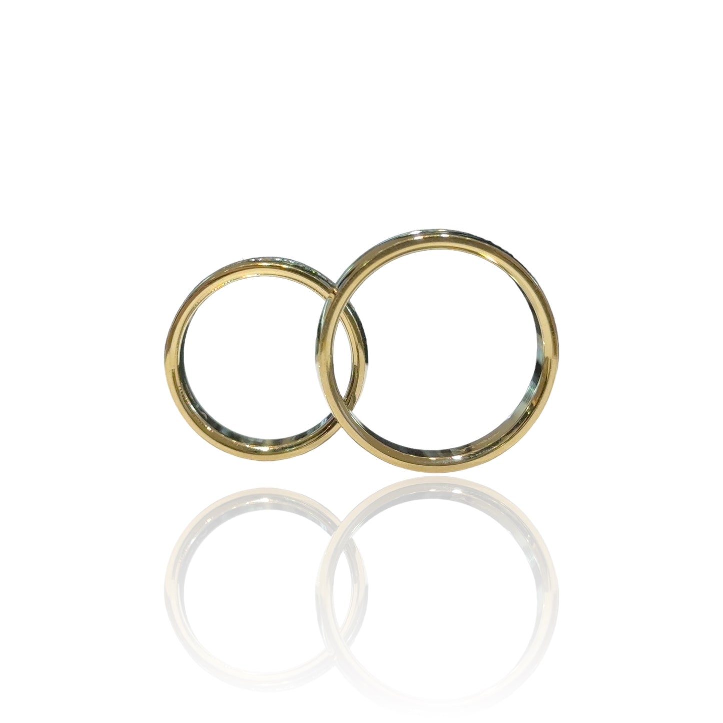 5mm Matte Trouwringen Met diamanten