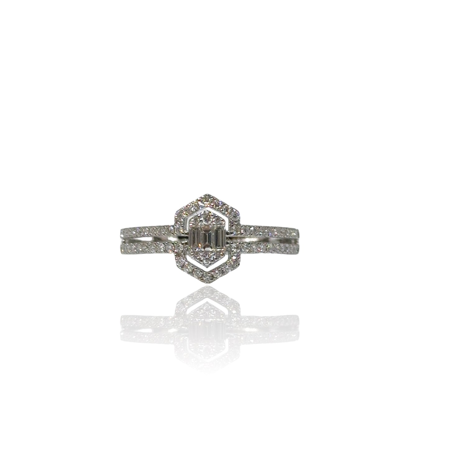 Pantser Diamanten Ring