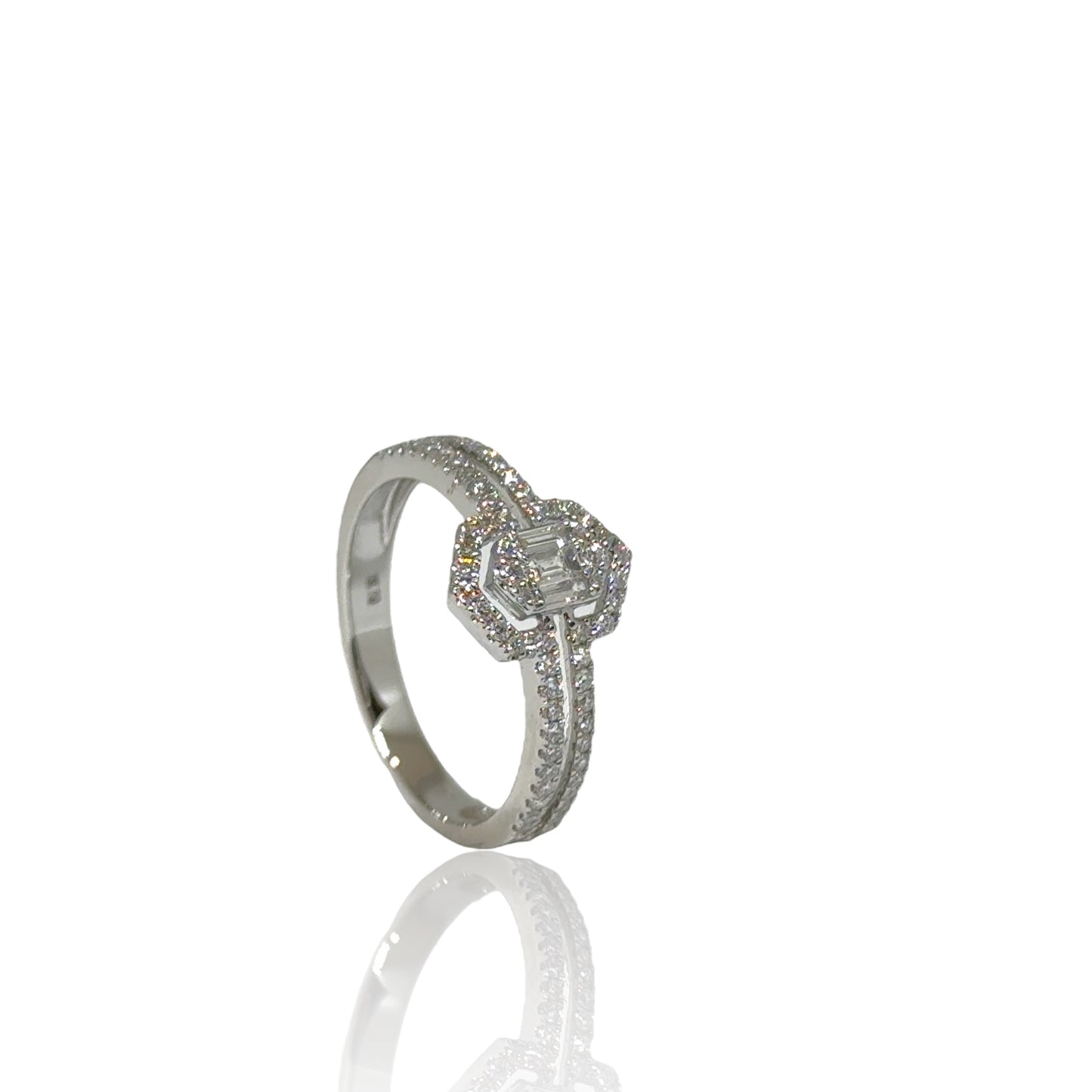 Pantser Diamanten Ring