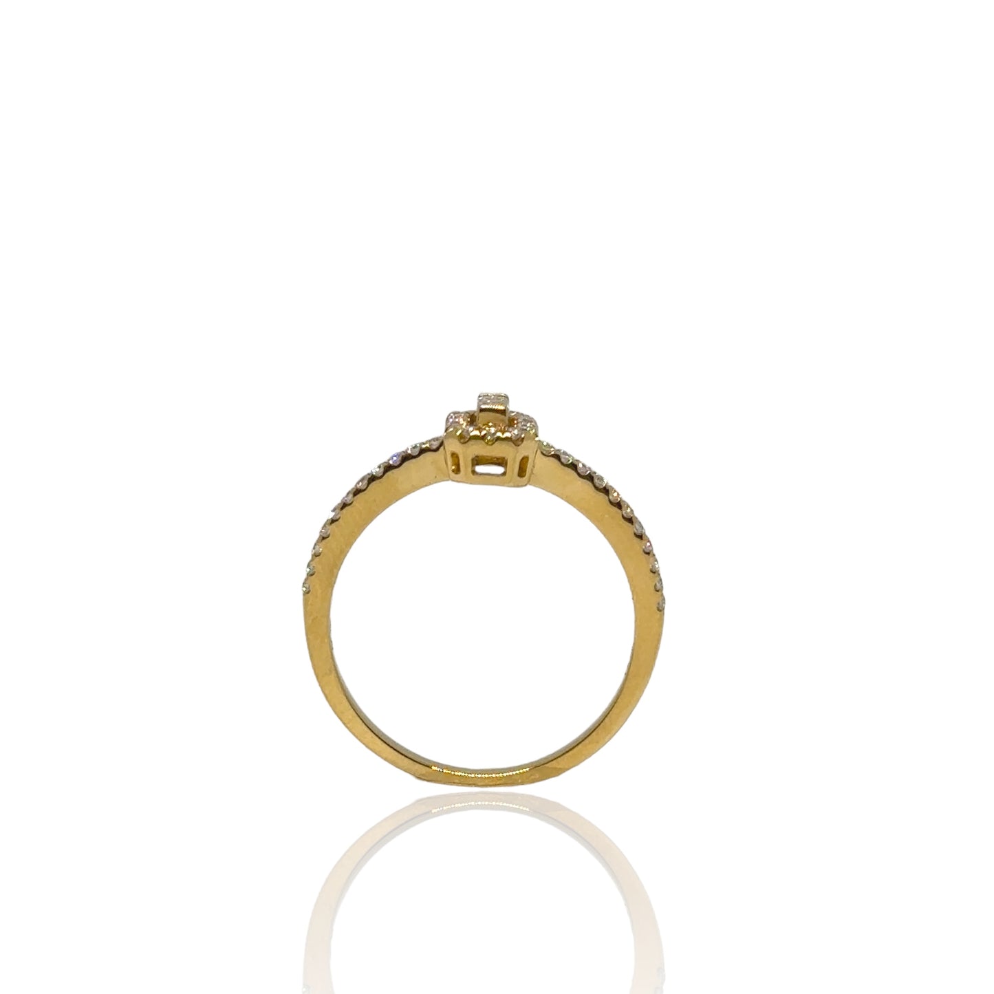Bague Halo en diamant