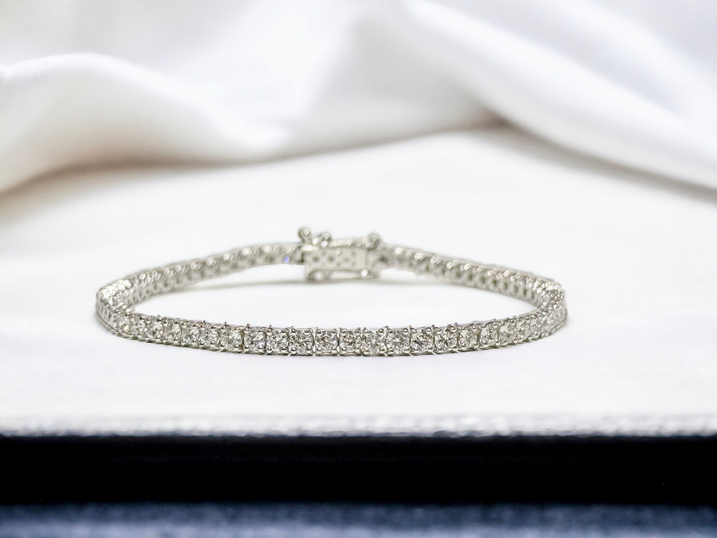 5.02CT LG diamanten tennisarmband