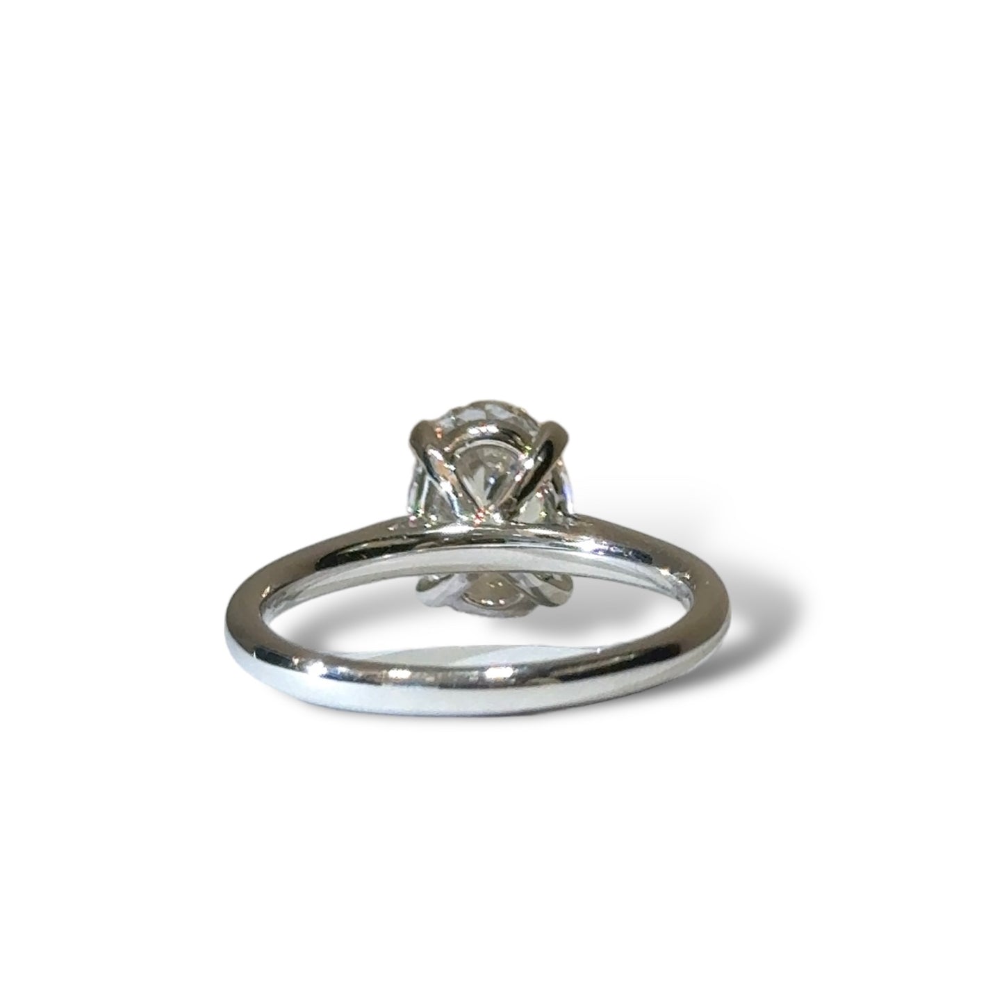 Ovale LG diamanten ring 