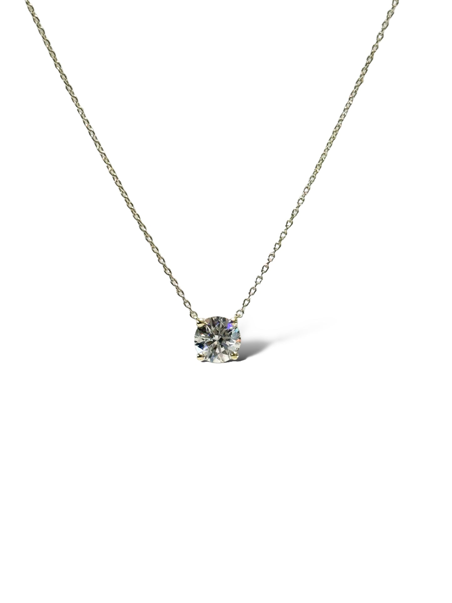 1,51 CT Solitaire-ketting 