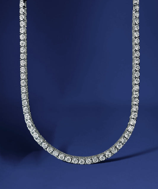 Diamanten tennisketting 