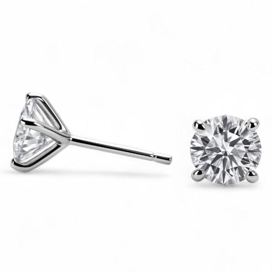 3.04CT's SOLITAIRE STUDS