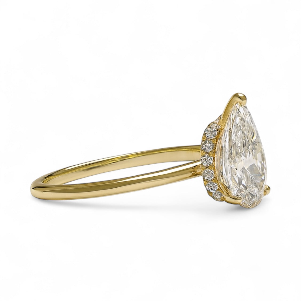 1.20 CT PEAR SOLITAIRE