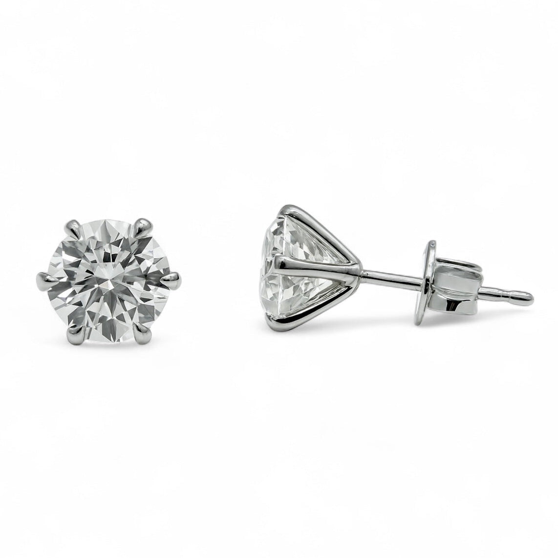 2.65 CT SOLITAIRE STUDS