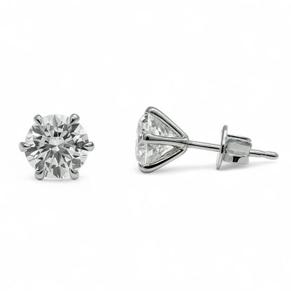 2.65 CT SOLITAIRE STUDS