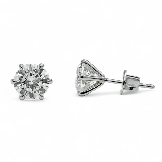 2.65 CT SOLITAIRE STUDS