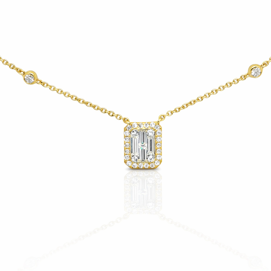 ADJUSTABLE ILLUSION NECKLACE
