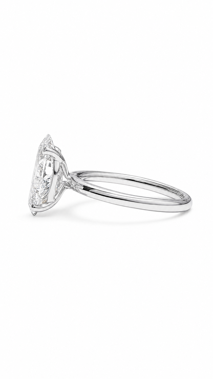 3 CT OVAL SOLITAIRE