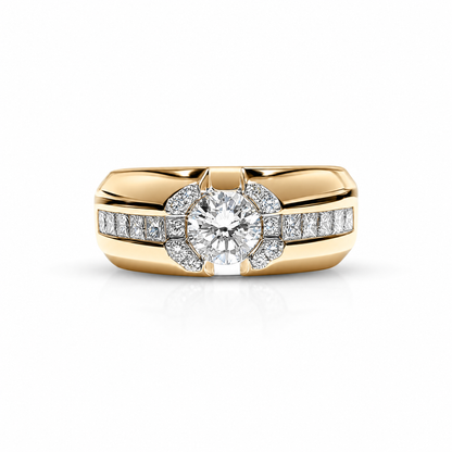 Heren diamanten ring