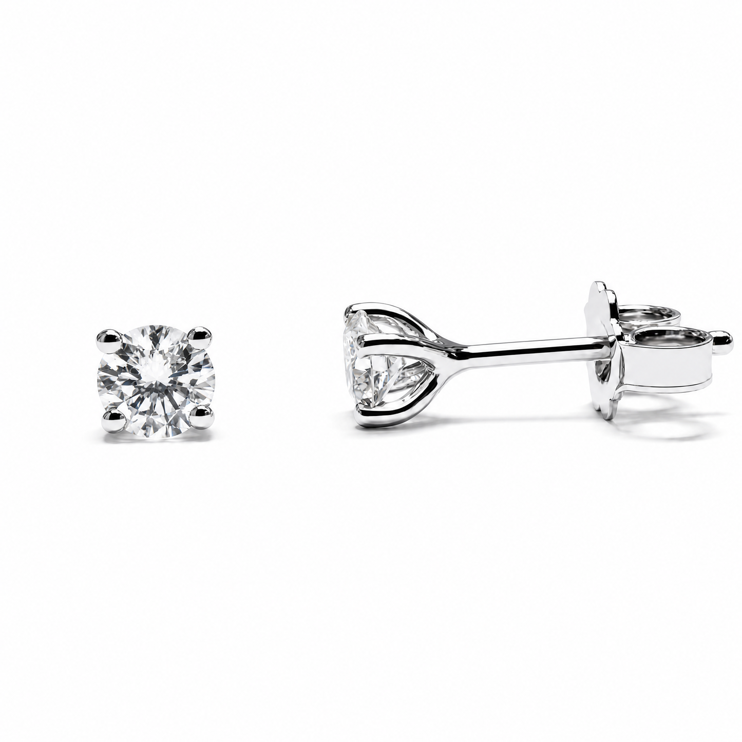 SOLITAIRE STUDS - 4 PRONGS