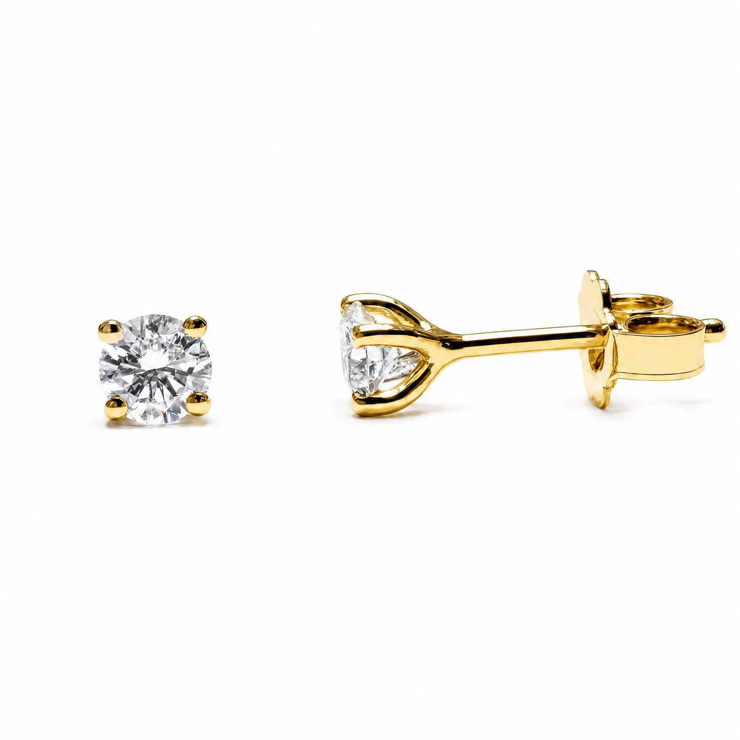 SOLITAIRE STUDS - 4 PRONGS