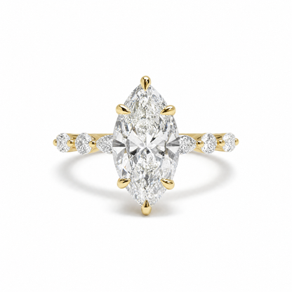 1.53 CT MARQUISE WITH SIDE DIAMONDS