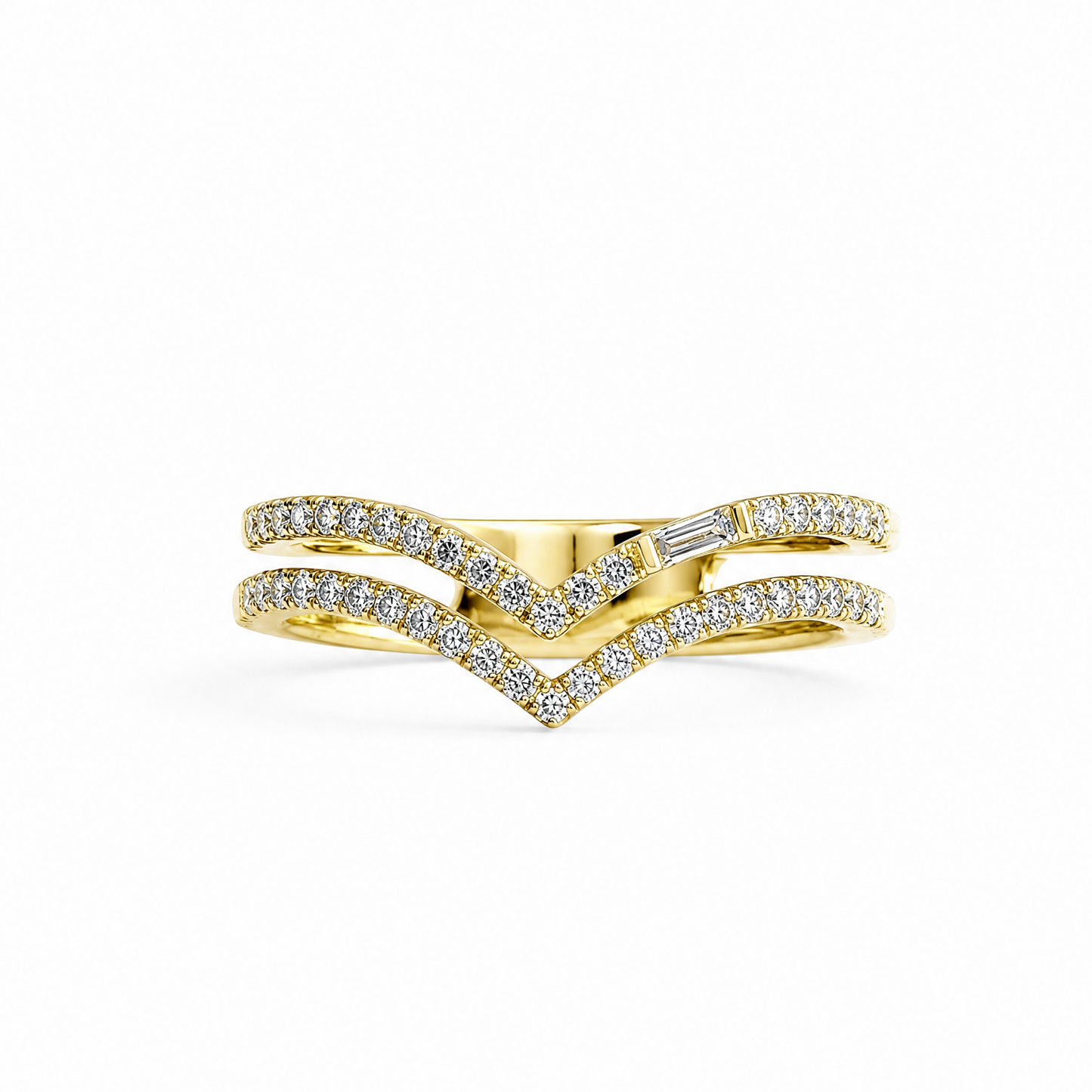 Dubbele 'V'-ring 