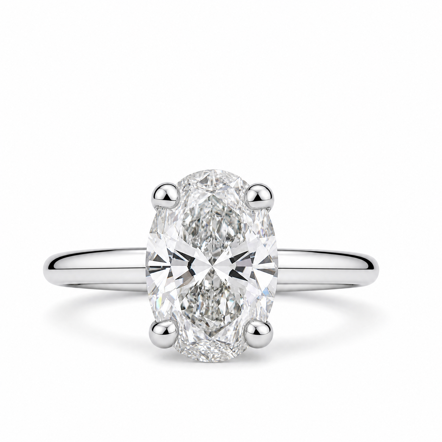 1.04 CT OVAL & HIDDEN HALO