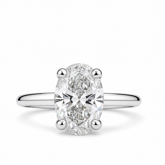 1.04 CT OVAL & HIDDEN HALO