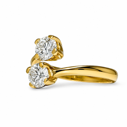 TOI & MOI ROUND SOLITAIRE RING