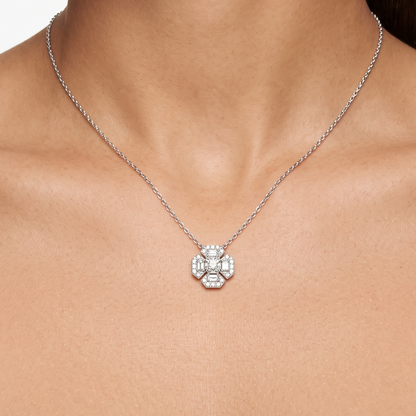 FLORAL DIAMOND NECKLACE