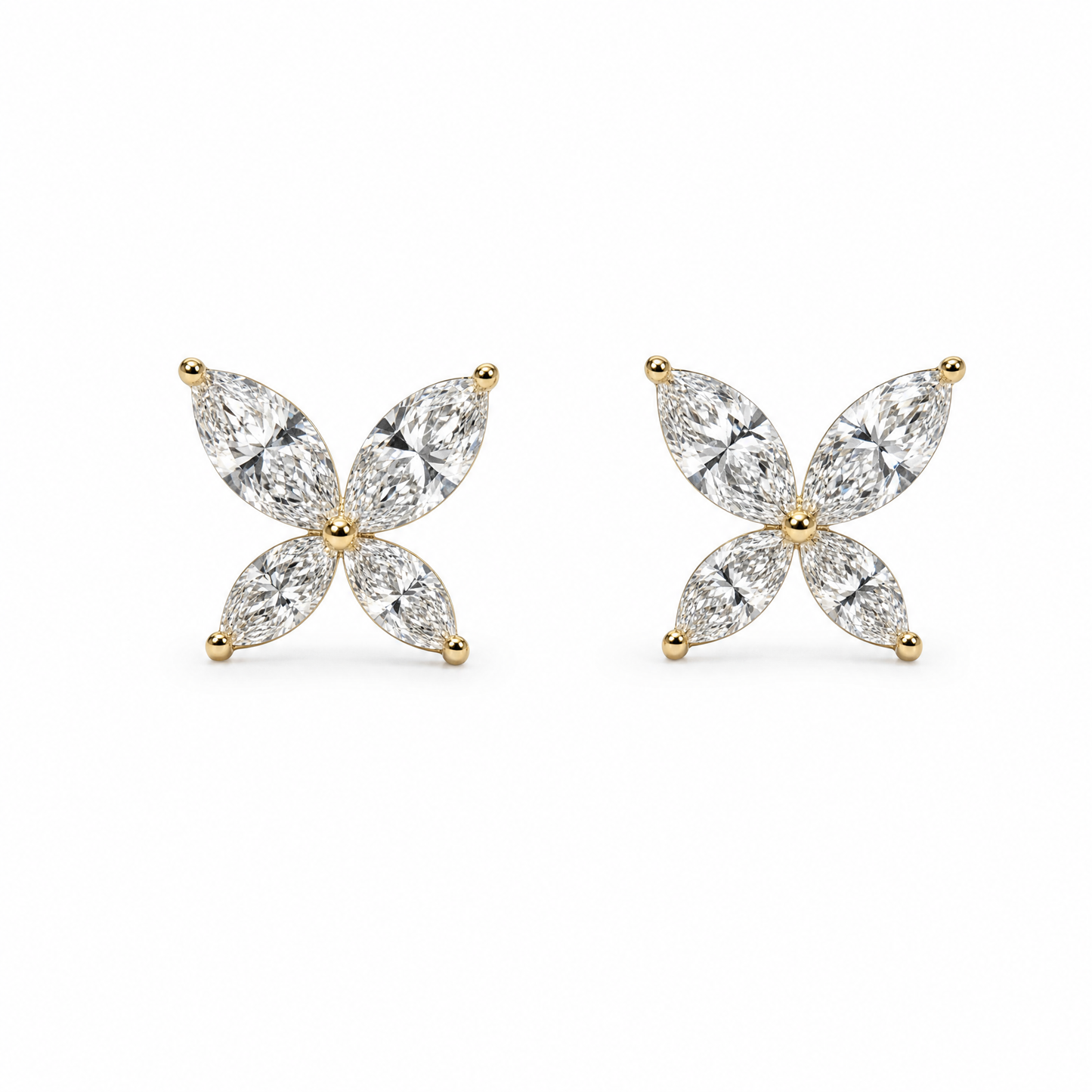BUTTERFLY STUDS