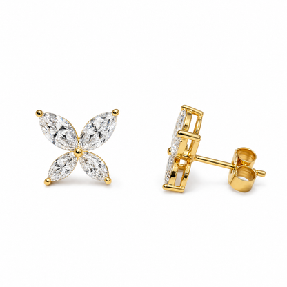 BUTTERFLY STUDS