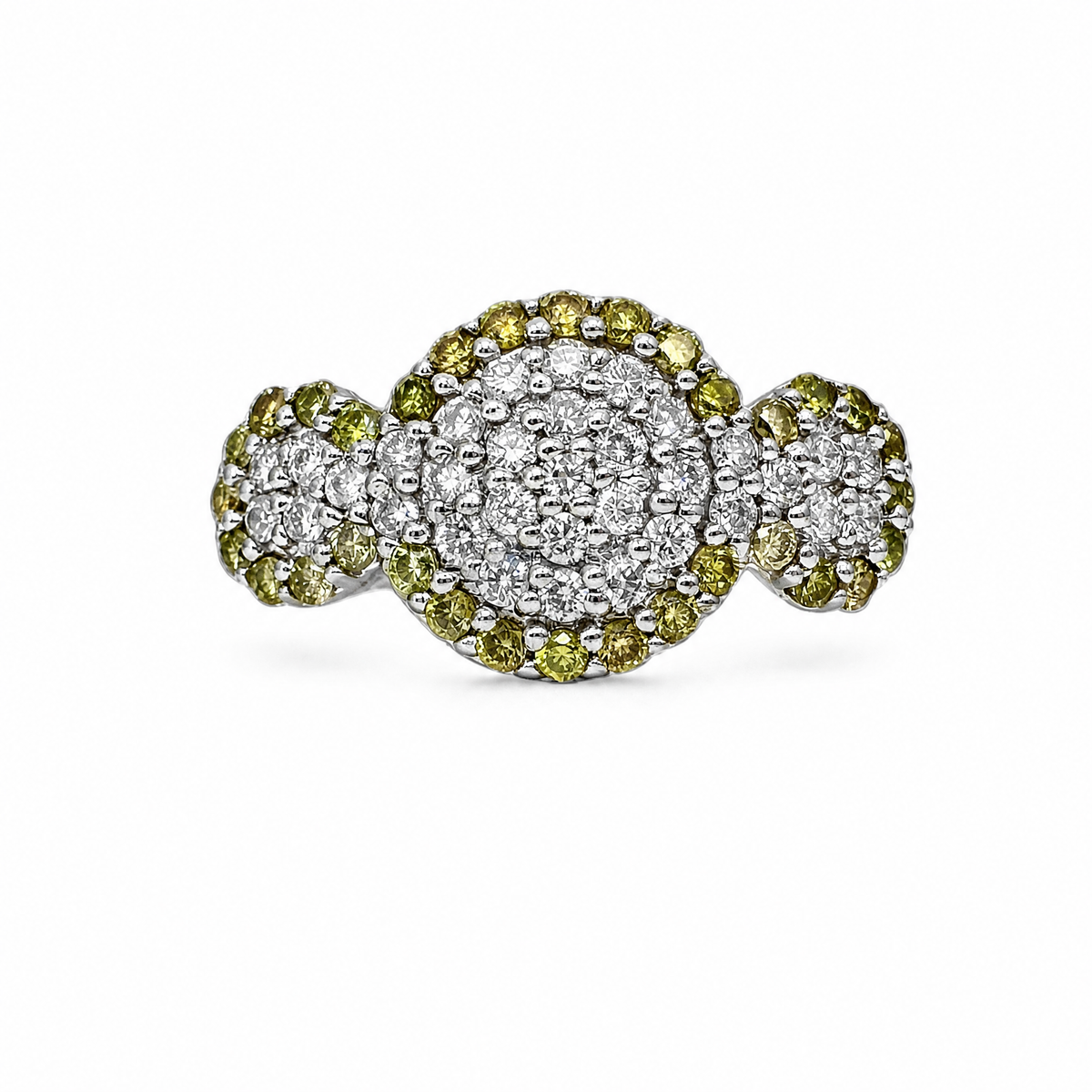 WHITE & YELLOW DIAMONDS