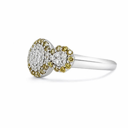 WHITE & YELLOW DIAMONDS