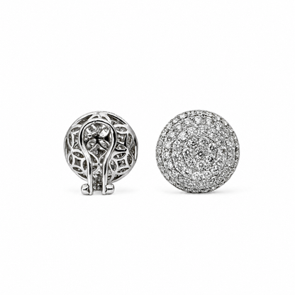 BOUCLES D'OREILLES PAVÉ 3,20 CT 