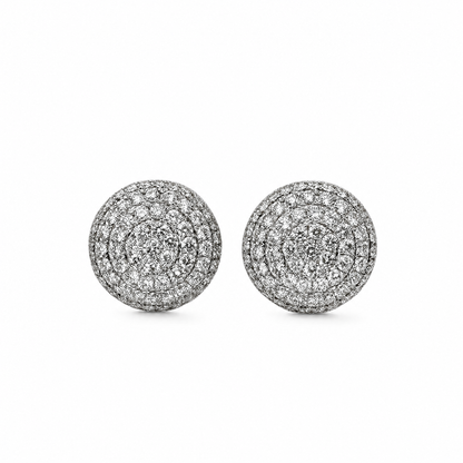 BOUCLES D'OREILLES PAVÉ 3,20 CT 