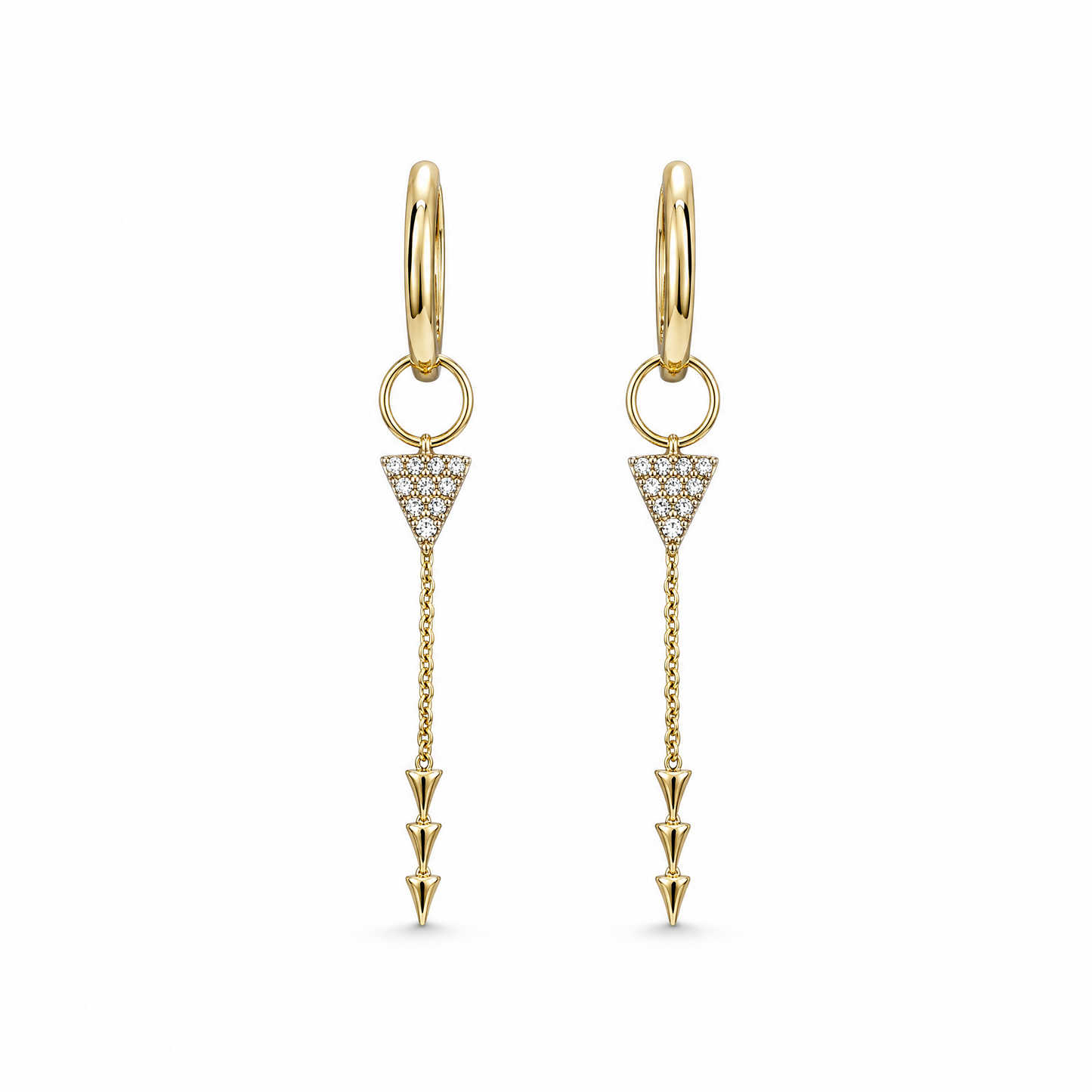 BOUCLES D'OREILLES PENDANTES 