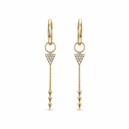 BOUCLES D'OREILLES PENDANTES 