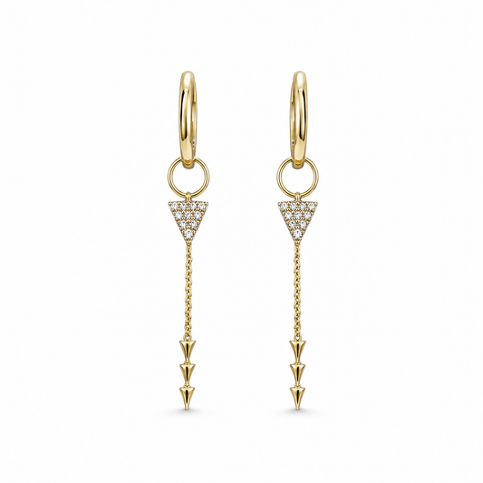 BOUCLES D'OREILLES PENDANTES 